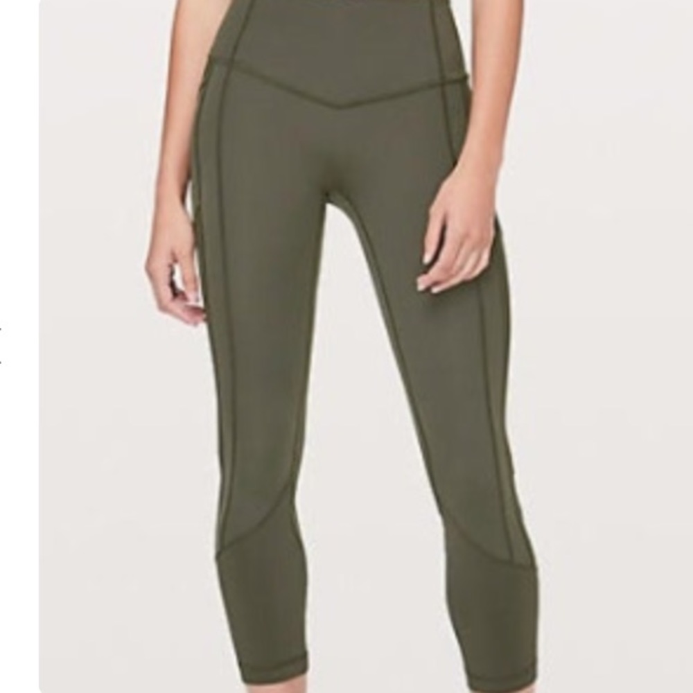lululemon all the right places pant crop